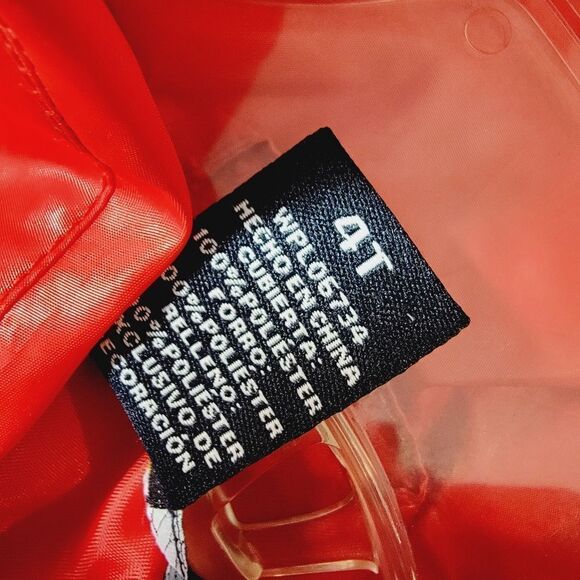 Nautica Red Semi-gloss Nautical Puffer Vest Sz 4T - Picture 5 of 6